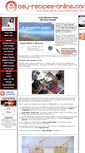 Mobile Screenshot of easy-recipes-online.com